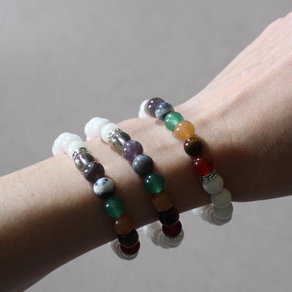 7 Chakra Crystal Healing Bracelet