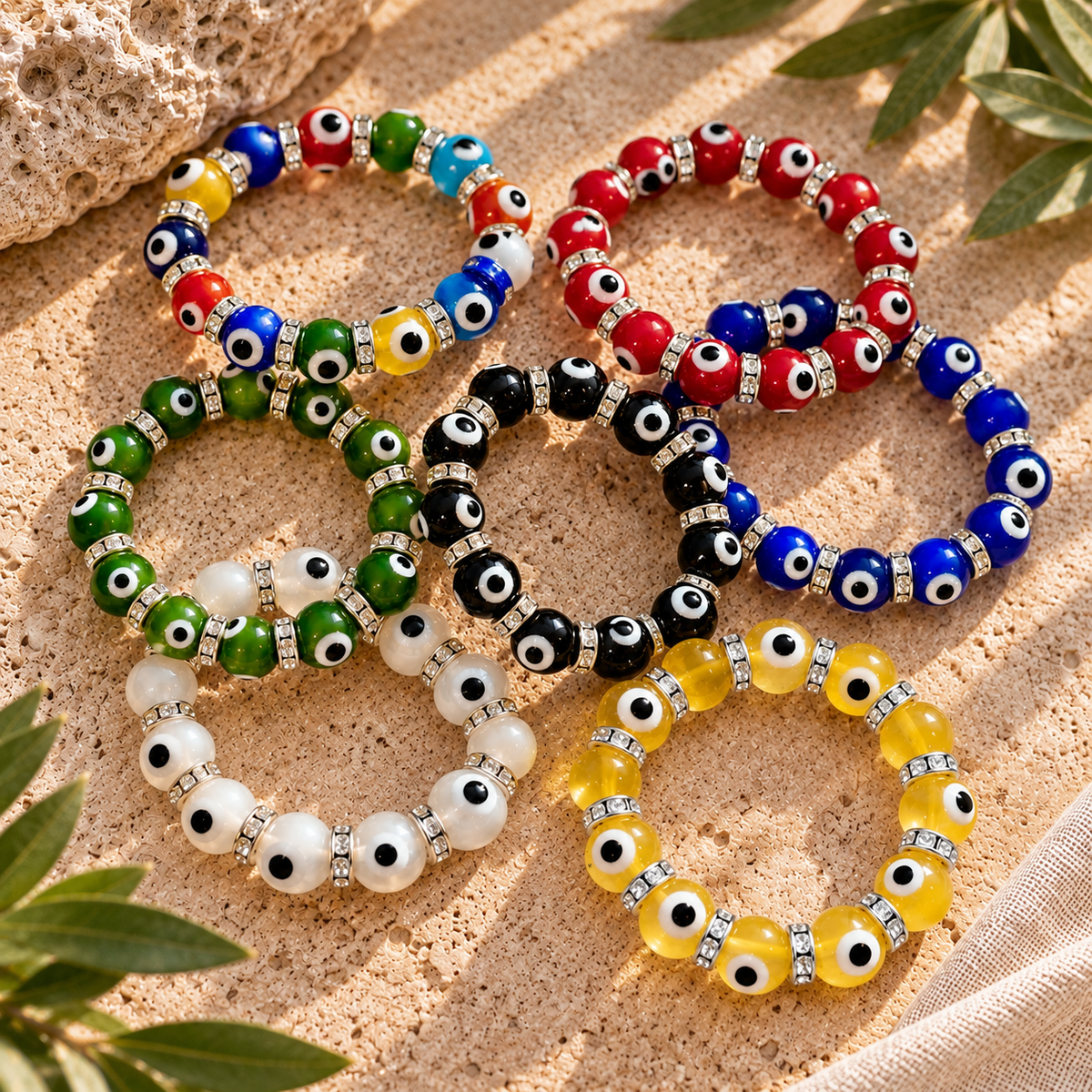 Evil Eye Beaded Bracelets
