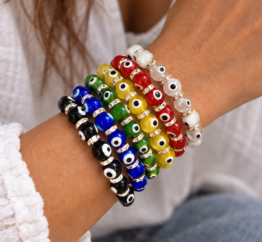 Evil Eye Beaded Bracelets