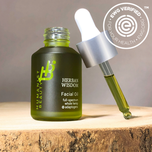 Herban Wisdom® Facial Oil + Gua Sha Tool