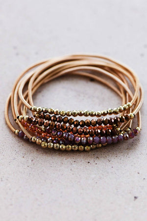 High Vibes Guitar String Bracelet Set