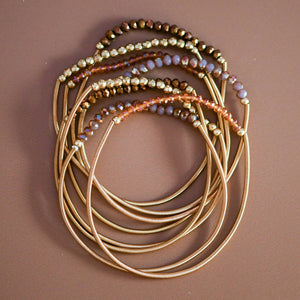 High Vibes Guitar String Bracelet Set