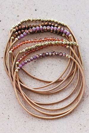 High Vibes Guitar String Bracelet Set