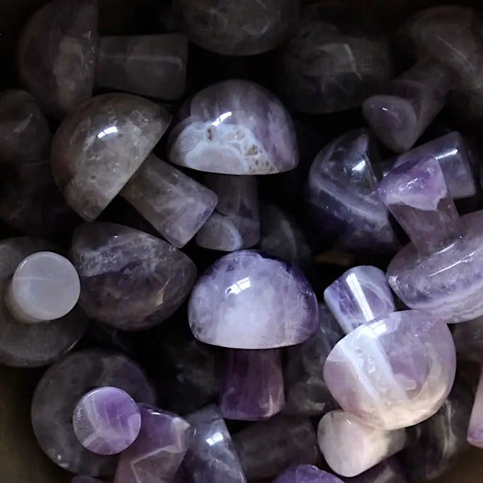 Mini Crystal Mushroom - Humanist Beauty