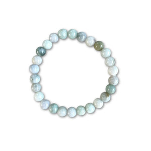 Crystal Healing Beaded Bracelet, Jade