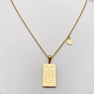 Zodiac Constellation Pendant Necklaces - Libra