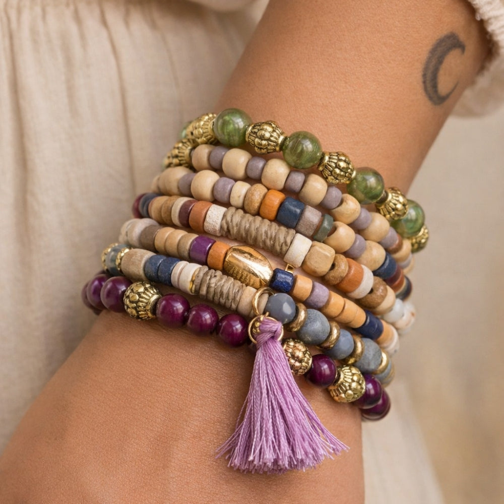 Abundance Stacking Bracelet Set