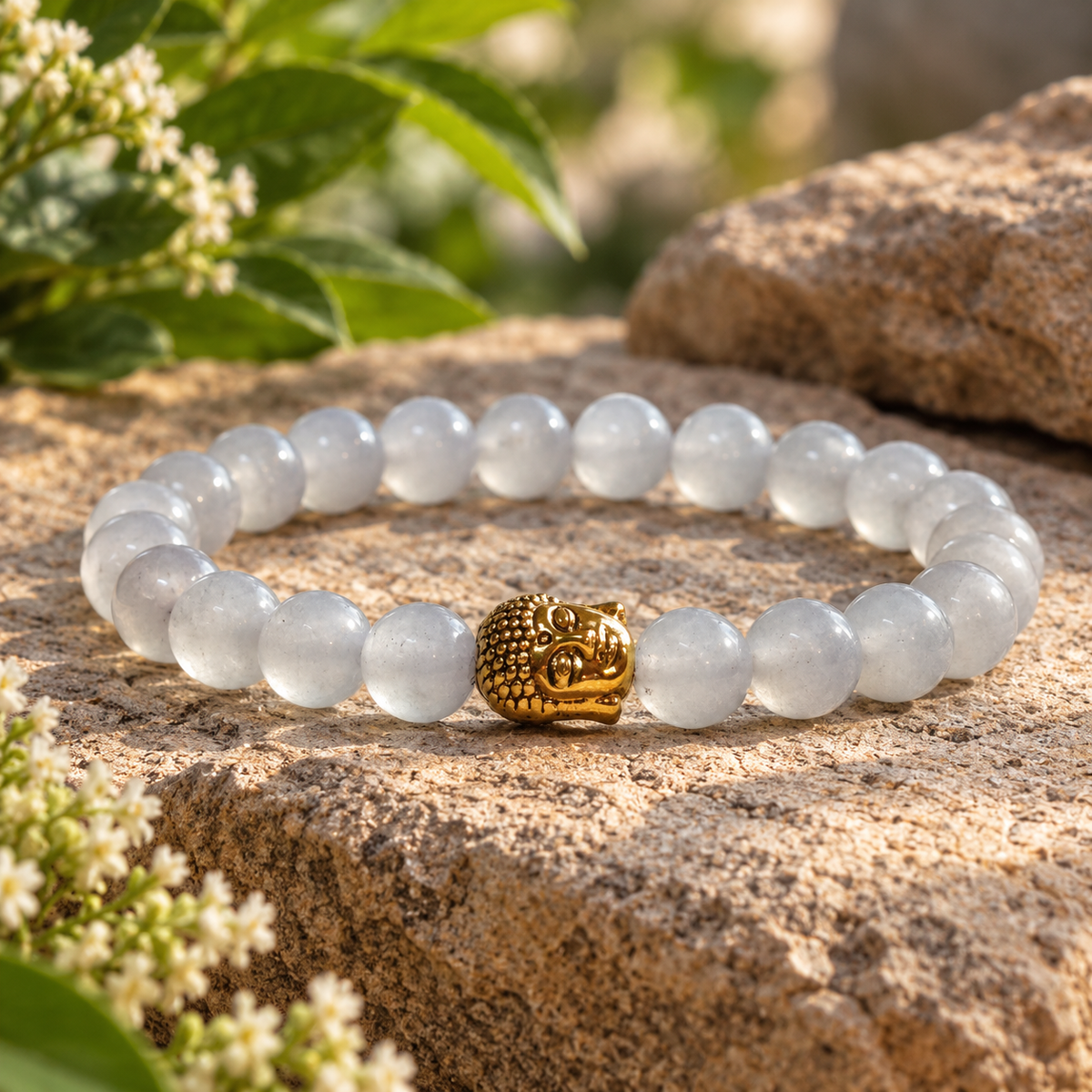 Buddha Crystal Beaded Bracelets