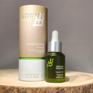 Herban Wisdom® Facial Oil + Gua Sha Tool