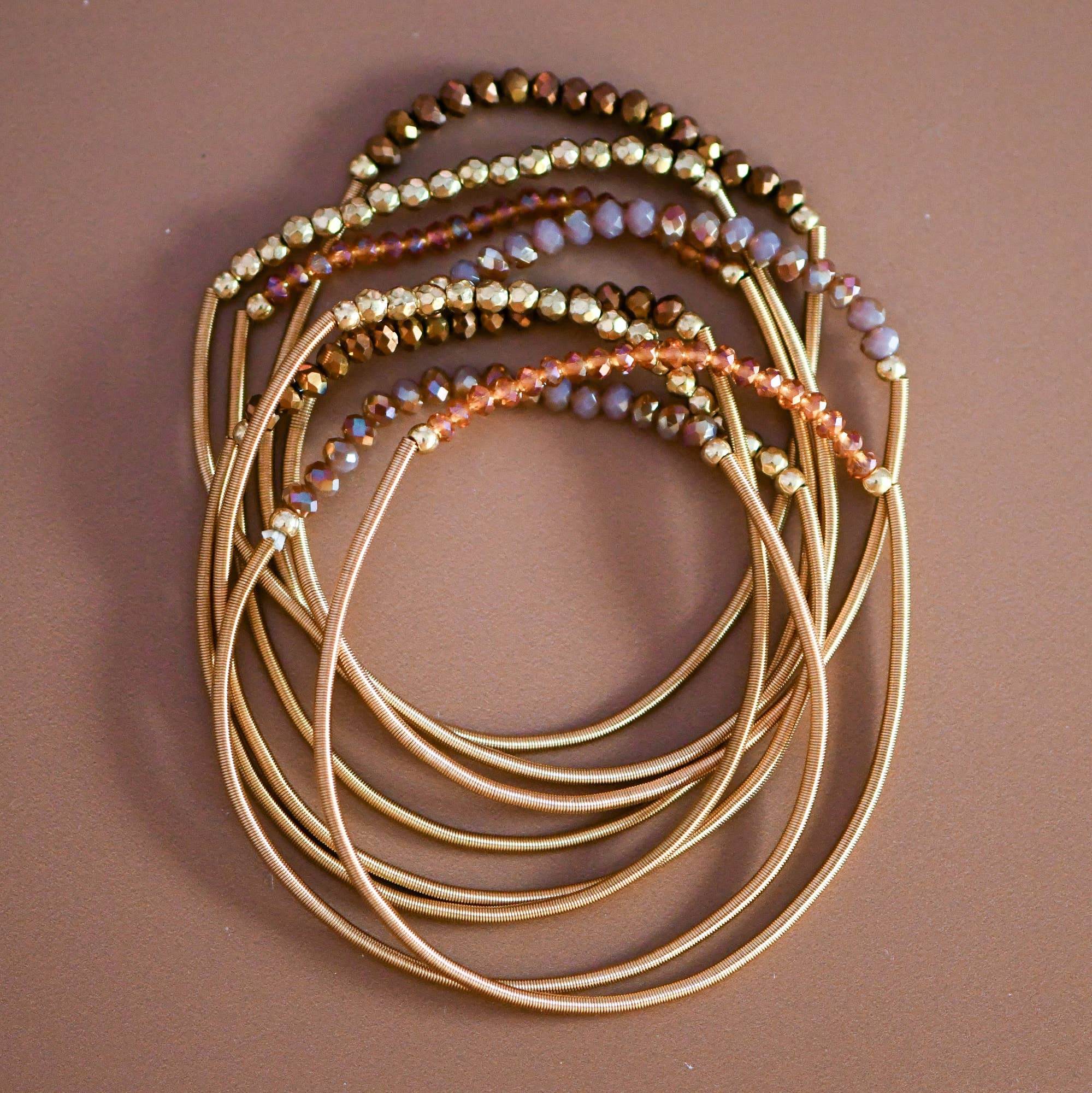 High Vibes Guitar String Bracelet Set