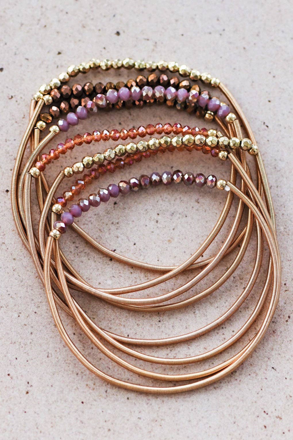 High Vibes Guitar String Bracelet Set