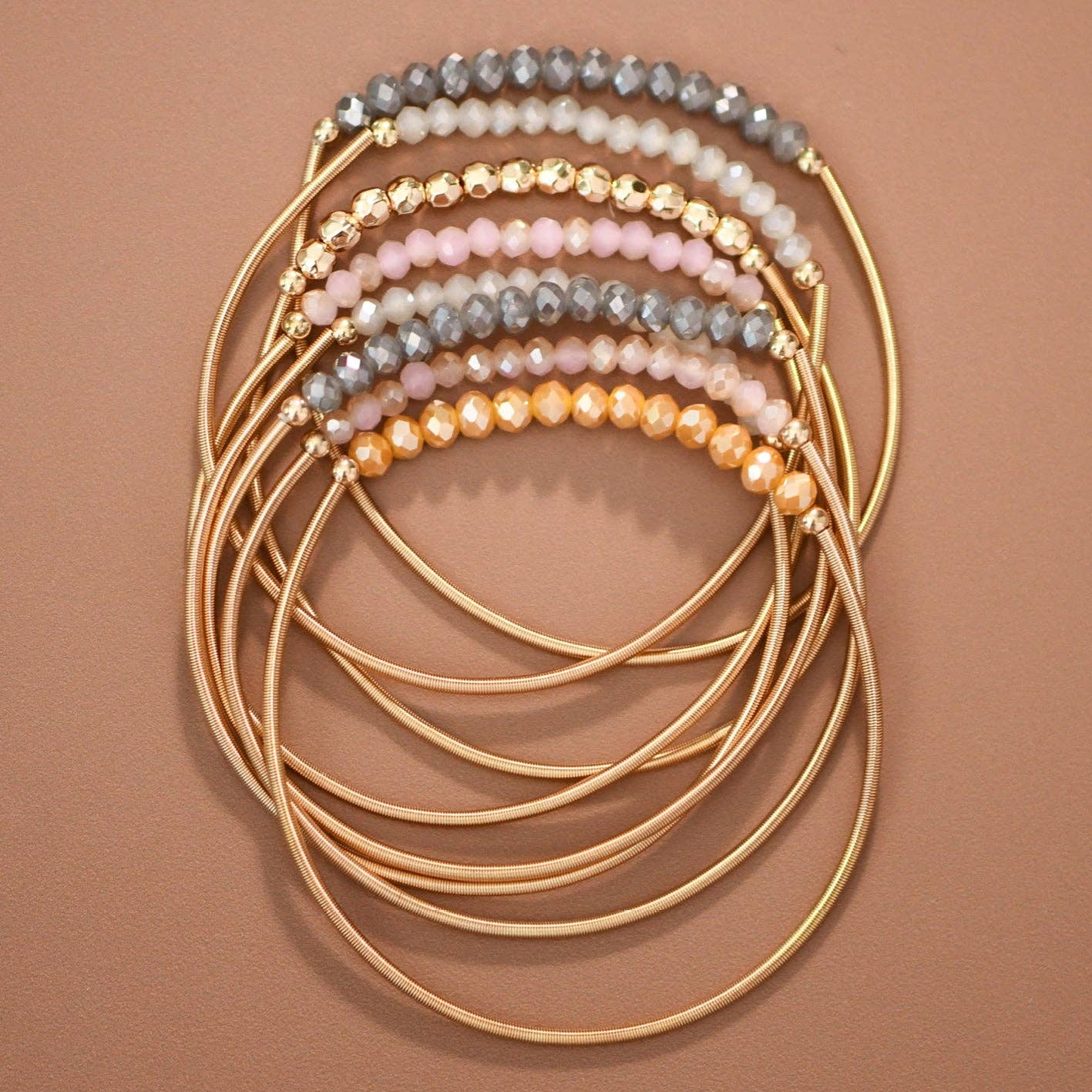 High Vibes Guitar String Bracelet Set