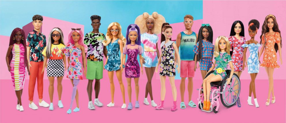 Barbie's Fashionista Line 2022